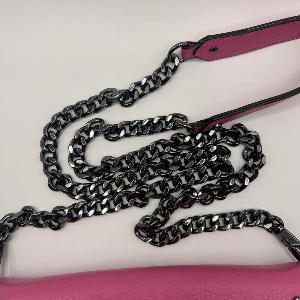 Aimee Kestenberg Pink Crossbody Bag with Chain Strap - Picture 10 of 10